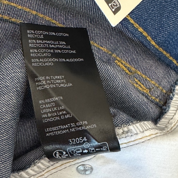 BDG  By Urban Outfitters Jet Twisted Straight Leg Jeans Size 29 - Picture 13 of 16